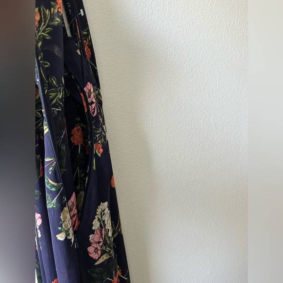 Parker NY floral chiffon formal maxi dress XS - Picture 8 of 12